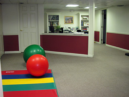 Photo of the office area at Advantage Chiropractic Coopersburg PA